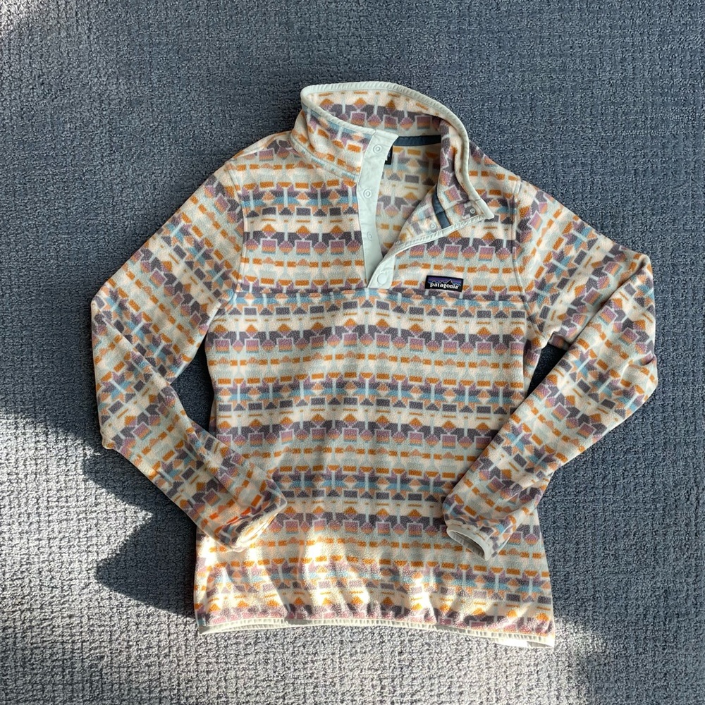 Patagonia Womens Snap Light Weight Fleece